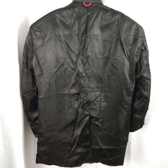 Hart Schaffner Marx Mens 48R Gray 2-Button Single Vent Sports Coat Blazer - Picture 5 of 9